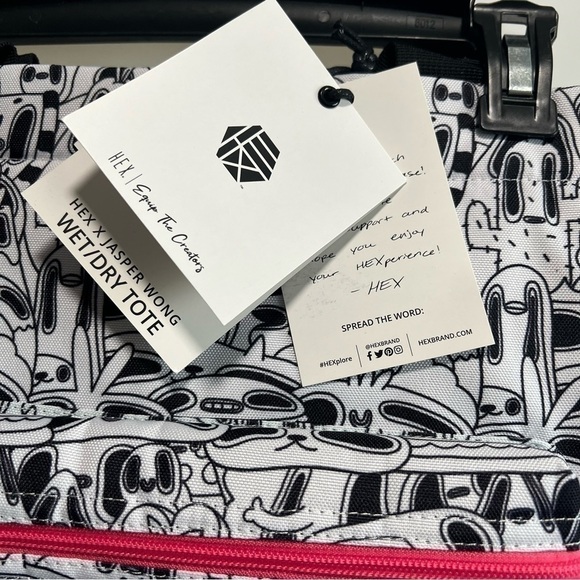 HEX X JASPER WONG WET
DRY TOTE, New with Tags - Picture 6 of 11